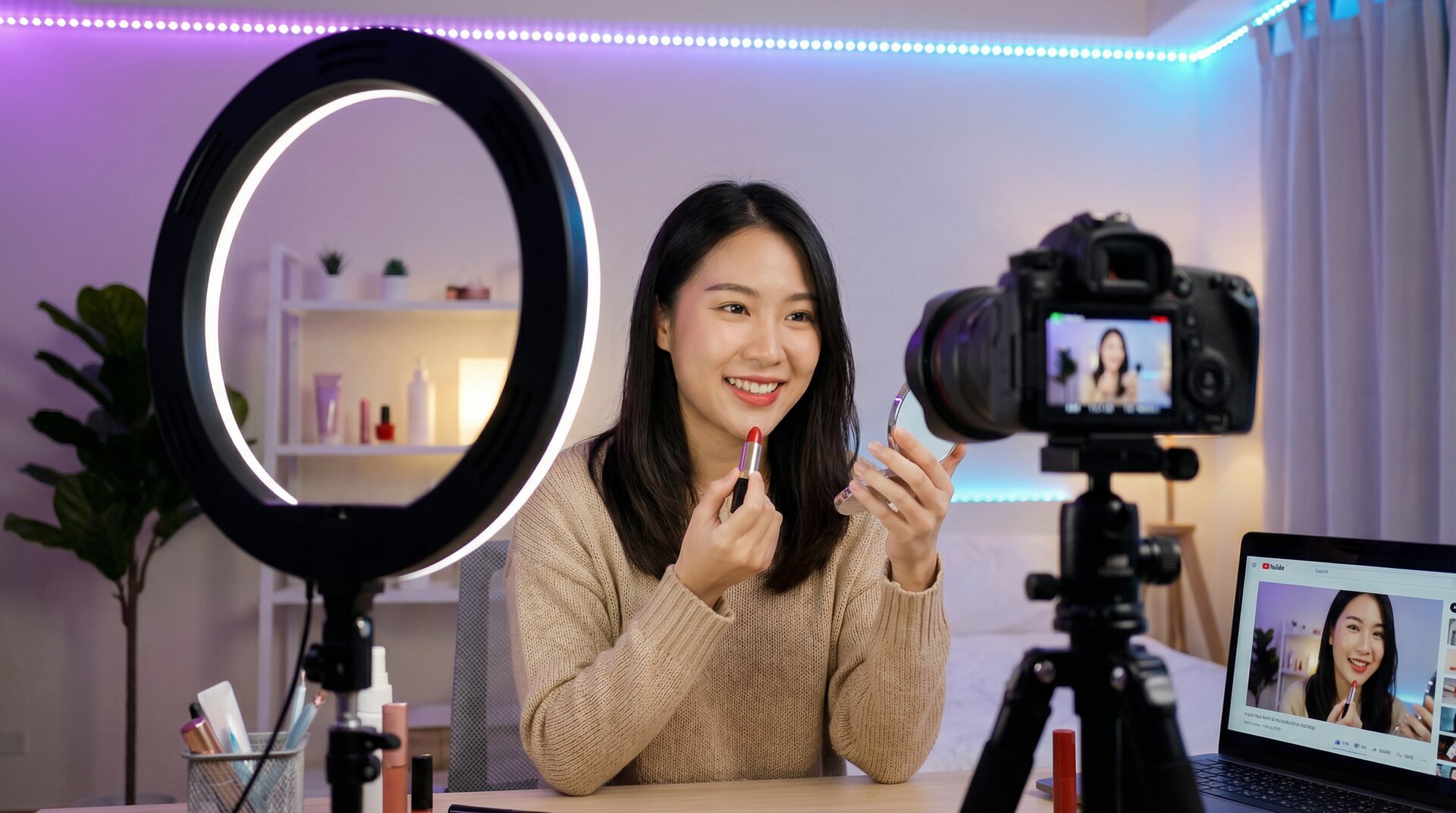 国产视频美妆教程视频